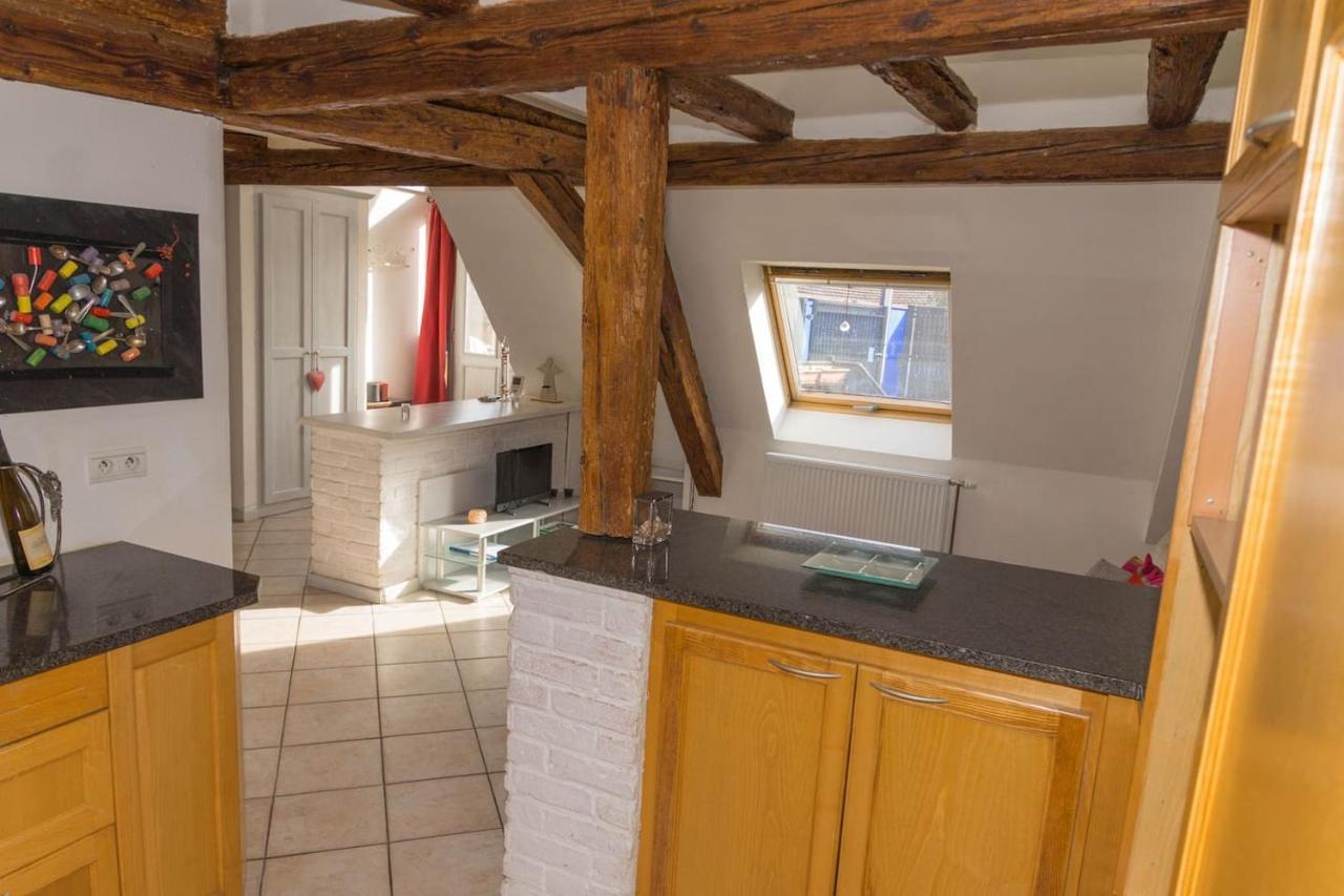 Charmant Appartement Alsacien Ribeauville  Bagian luar foto