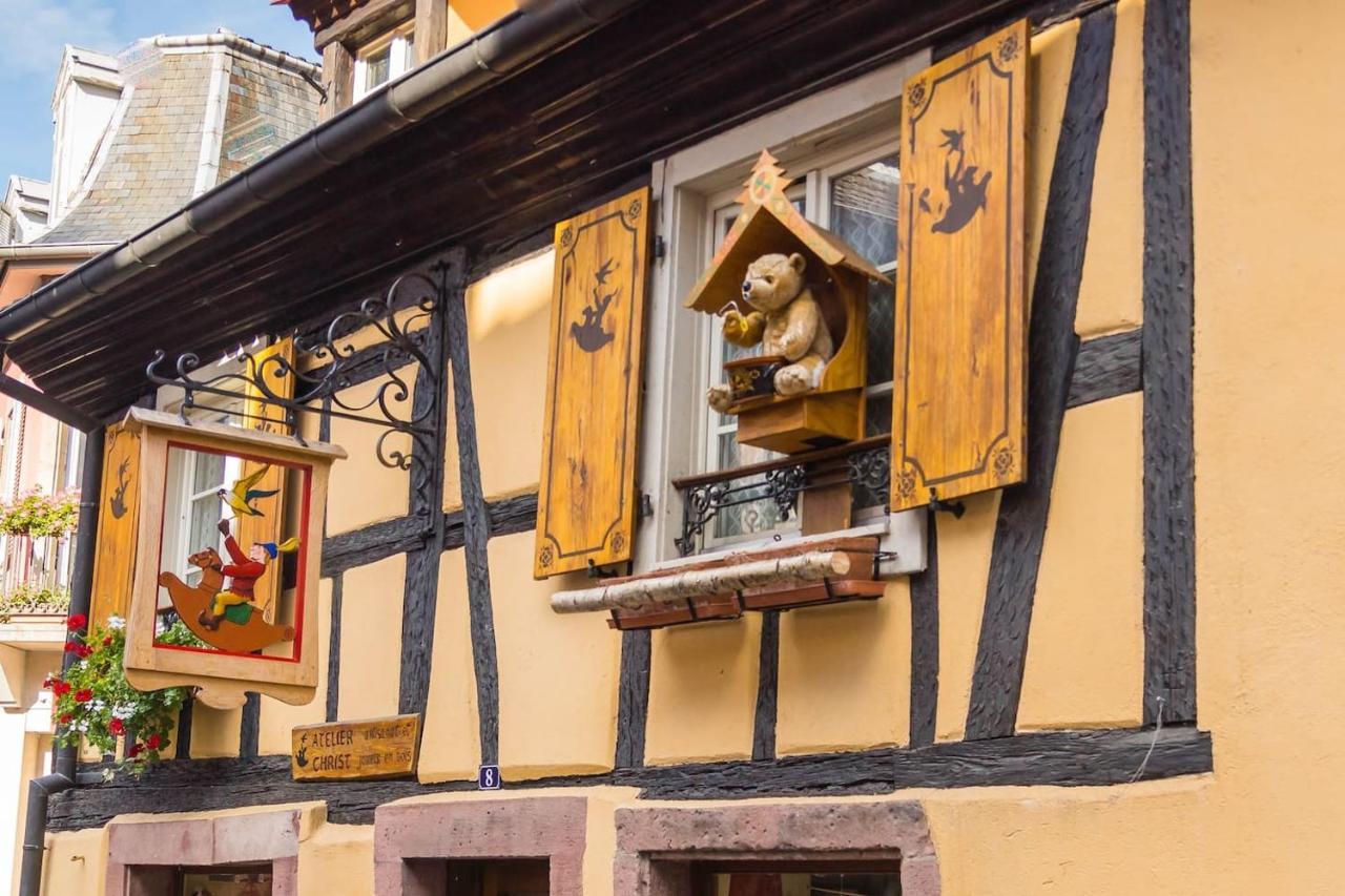 Charmant Appartement Alsacien Ribeauville  Bagian luar foto